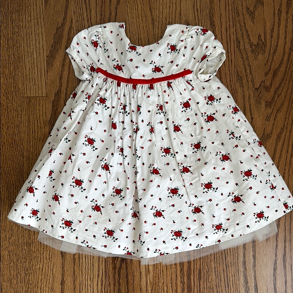 Janie and Jack Rose Holiday Dress